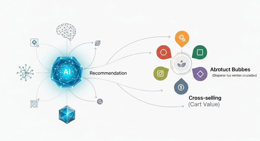 ¿Cómo implementar un sistema de 'recomendación de productos' con IA que dispare tus ventas cruzadas y aumente el valor del carrito?
